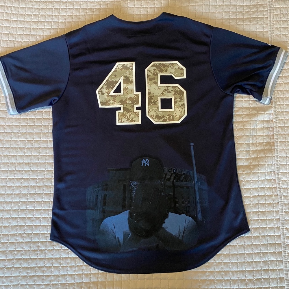 NY Yankees Andy Pettitte Sig Series Jersey #46